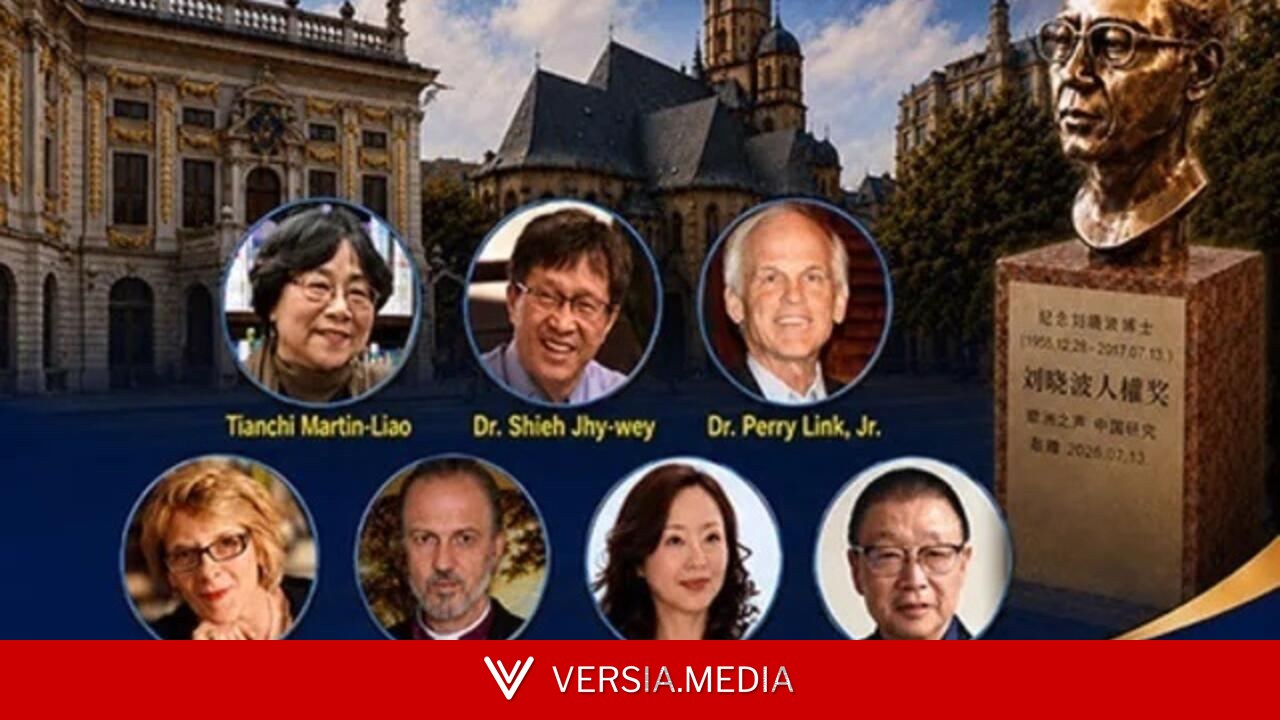 刘晓波逝世九周年,首届刘晓波人权奖颁奖典礼在德国莱比锡举行